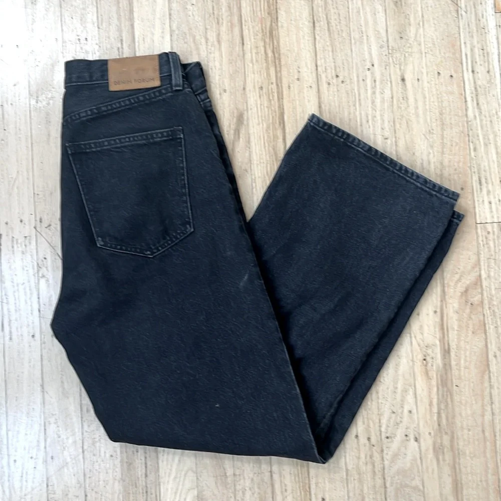 Denim Forum Farrah High Rise Wide Leg Jeans 27 - Picture 2 of 3